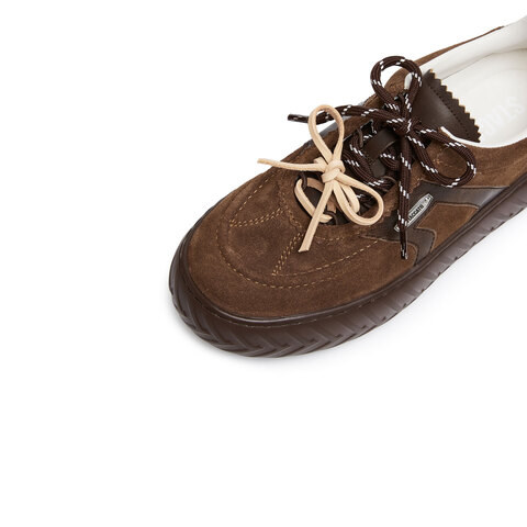 思加图2025秋季新款小音符小白鞋板鞋厚底运动休闲鞋女鞋EPC08CM5