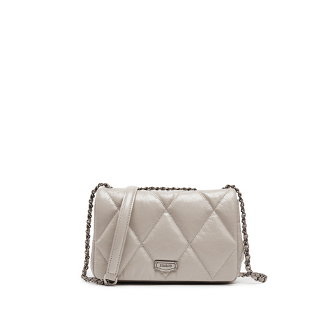 思加图2025秋季新款通勤绗缝包小方包菱格链条包单肩包包X8263CX5