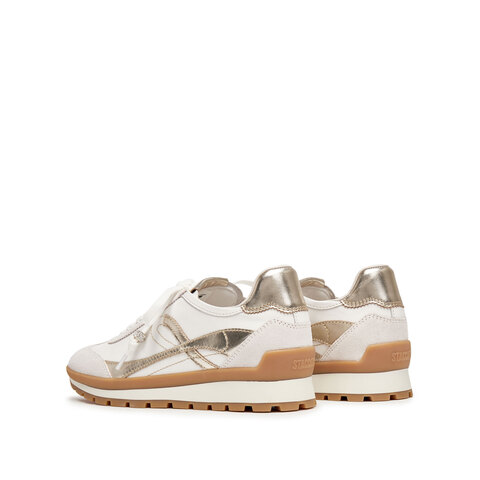 思加图2025秋季新款抹茶拿铁阿甘鞋德训鞋运动休闲鞋女鞋EHR21CM5