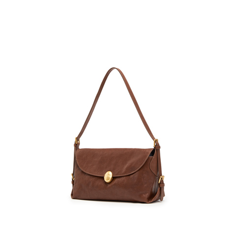 思加图2025秋季新款旧书签腋下包邮差包小方包手提包女包X8249CX5