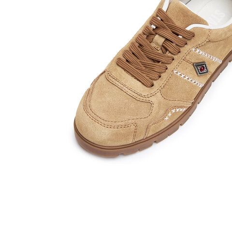 思加图2025秋季新款亚利桑那德训鞋运动休闲鞋平底鞋女鞋EHT04CM5