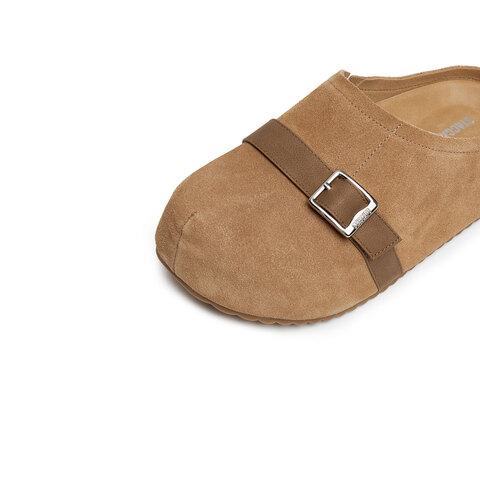 思加图2025秋季新款大头鞋勃肯鞋厚底凉拖鞋外穿女凉鞋S1104CH5