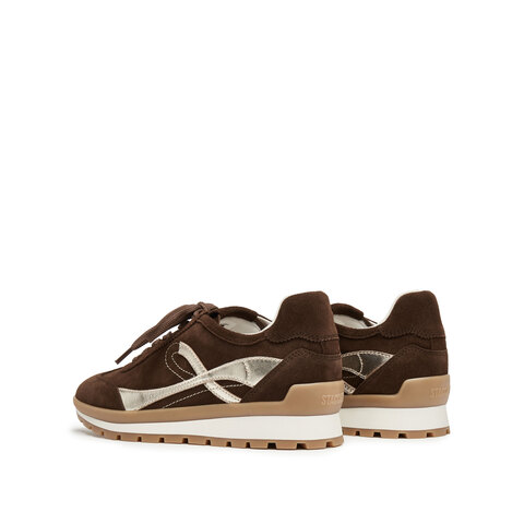 思加图2025秋季新款抹茶拿铁阿甘鞋德训鞋运动休闲鞋女鞋EHR21CM5