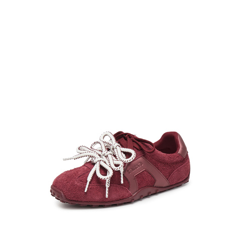 思加图2025秋季新款复古德训鞋阿甘鞋运动休闲鞋百搭女鞋S1221CM5