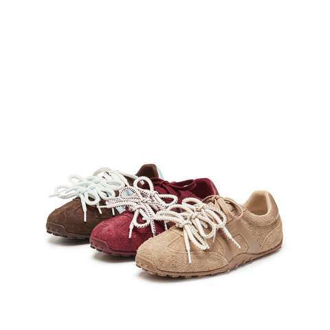 思加图2025秋季新款复古德训鞋阿甘鞋运动休闲鞋百搭女鞋S1221CM5