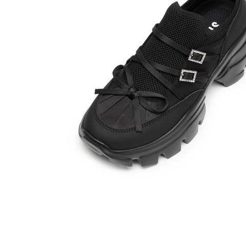 思加图2025秋季新款百搭老爹鞋小白鞋厚底运动休闲鞋女鞋ECE62CM5