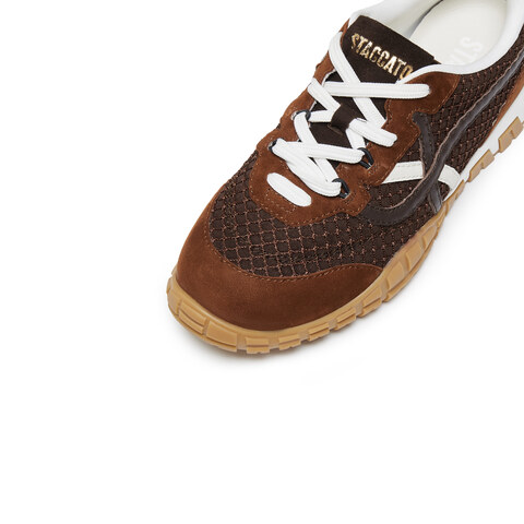 思加图2025秋季新款华芙鞋复古德训鞋运动休闲鞋透气女鞋EHV02CM5