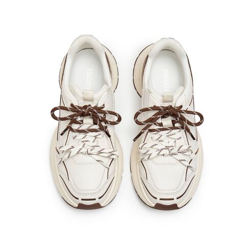 思加图2025秋季新款元气蝴蝶老爹鞋厚底增高运动休闲鞋女ECE92CM5