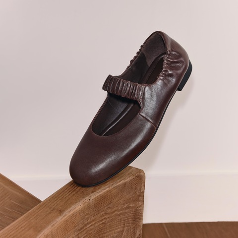 思加图2025秋季新款梧桐日记玛丽珍鞋芭蕾舞鞋平底单鞋女EGC02CQ5