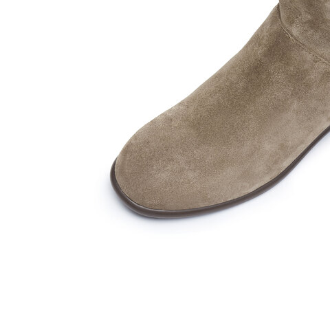 思加图2025冬季新款流浪牧歌西部牛仔靴长靴高靴女时装靴ESA04DS5