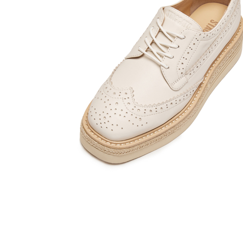 思加图2025秋季新款英伦风牛津鞋厚底增高深口鞋女单鞋H2273CM5