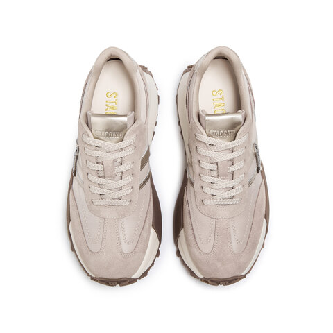 思加图2025秋季新款德训鞋阿甘鞋厚底增高休闲运动鞋女鞋G0962CM5