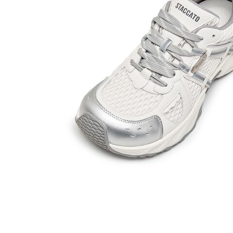 思加图2025秋季新款百搭运动休闲鞋老爹鞋厚底增高透气女J5917CM5