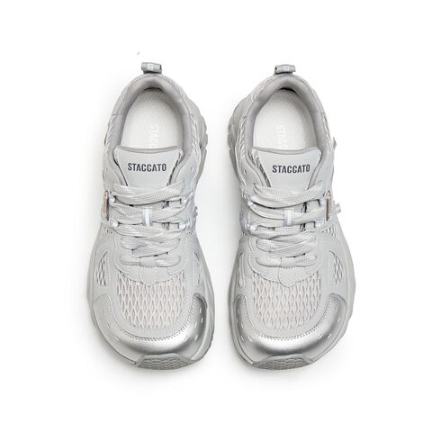 思加图2025秋季新款百搭运动休闲鞋老爹鞋厚底增高透气女J5917CM5