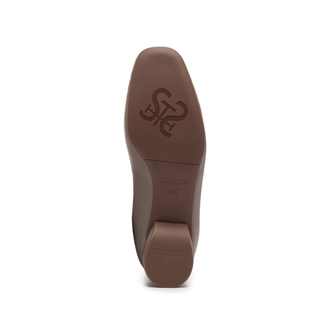 思加图2025秋季新款东京诗集法式玛丽珍鞋粗跟浅口单鞋女鞋EGS05CQ5