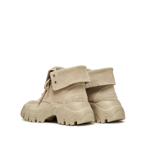 思加图2025冬季新款高岭之歌工装靴运动靴中靴厚底女户外EIX01DZ5