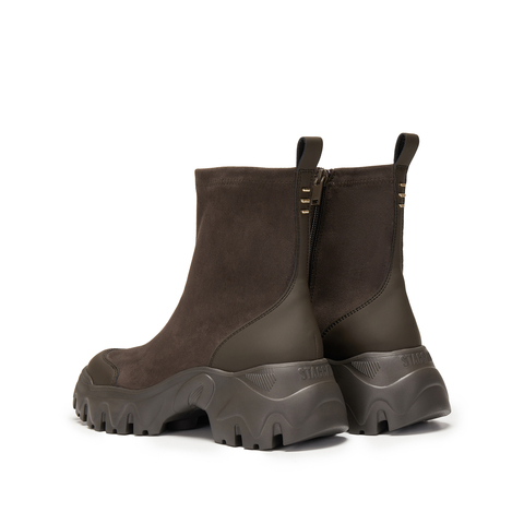 思加图2025冬季新款交响海豚运动靴中靴厚底增高瘦瘦靴女EIX03DZ5