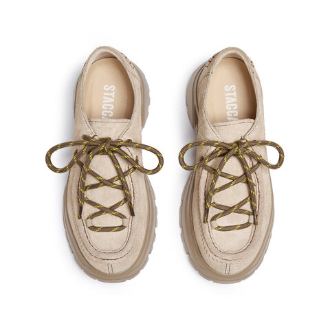 思加图2025秋季新款海豚奇境复古袋鼠鞋厚底增高单鞋女鞋EFU44CM5