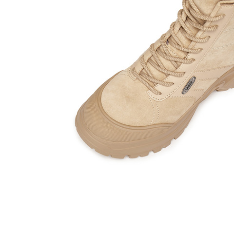 思加图2025冬季新款音符靴工装靴厚底增高短靴时装靴女靴EFU49DD5