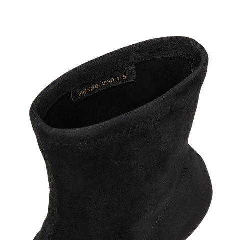 思加图2025冬季新款气质弹力靴时装靴中靴瘦瘦靴细跟女靴H6525DZ5