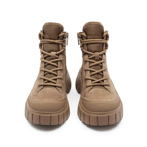 思加图2025冬季新款火星电音工装靴马丁靴短靴厚底时装靴女靴ESE02DD5