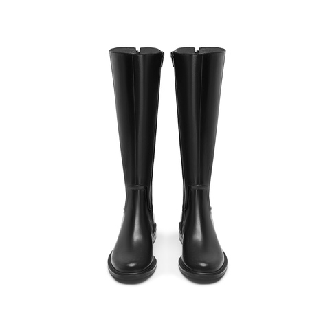 思加图2025冬季新款三重奏英伦风骑士靴长靴高靴女时装靴EAJ40DG5