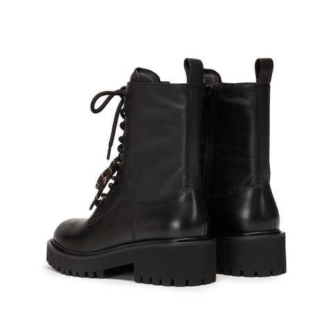 思加图2025冬季新款灵魂乐手马丁靴中筒靴厚底时装鞋女靴EGB51DZ5