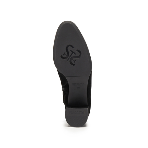 思加图2025冬季新款雾都恋人时装靴粗跟短靴气质通勤女靴EH701DD5