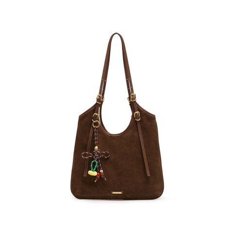 思加图2025秋季新款奇异果背心包大容量托特包单肩背提包X8271CX5