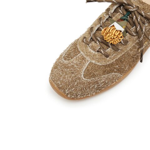 思加图2025秋季新款复古德训鞋运动休闲鞋百搭轻便女鞋子S0161CM5