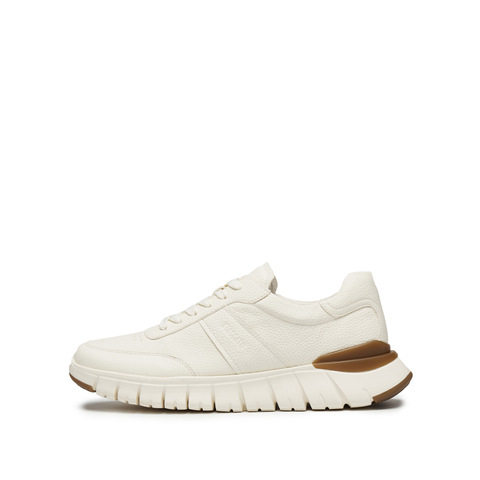 思加图2025秋季新款休闲运动鞋厚底百搭小白鞋板鞋男鞋H2701CM5