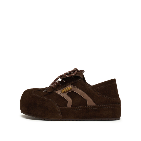 思加图2025秋季新款复古勃肯鞋丑萌大头鞋厚底增高女单鞋S1145CM5