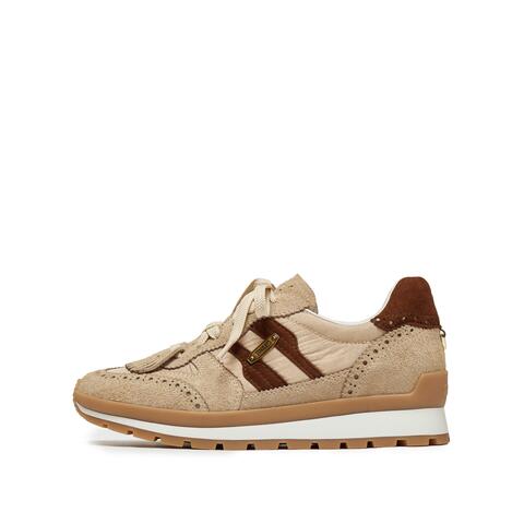 思加图2025秋季新款复古阿甘鞋厚底增高运动休闲鞋女鞋子EHR17CM5