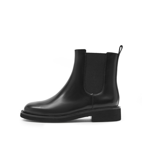 思加图2025冬季新款Yesterday切尔西靴短靴女靴ERC01DD5