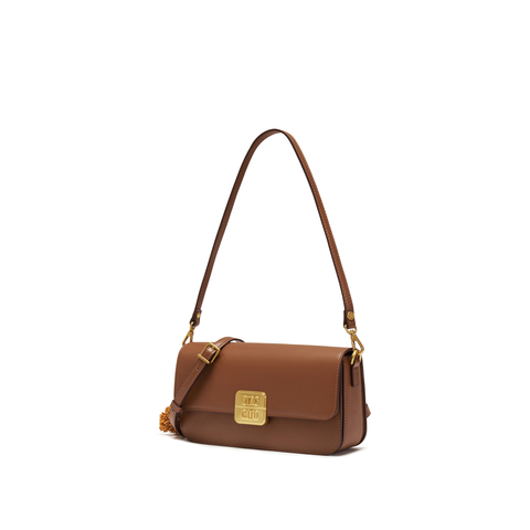 思加图2025冬季新款游牧包方包单肩包腋下包时尚背提包X8318DX5