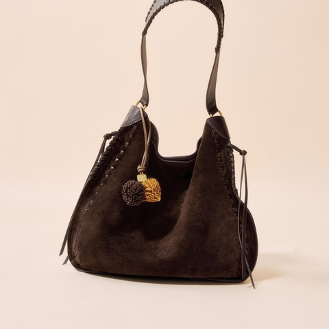 思加图2025冬季新款游牧包托特包大容量单肩包复古背提包X8325DX5