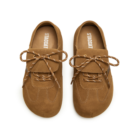 思加图2025秋季新款复古勃肯鞋丑萌大头鞋厚底增高女单鞋S1145CM5