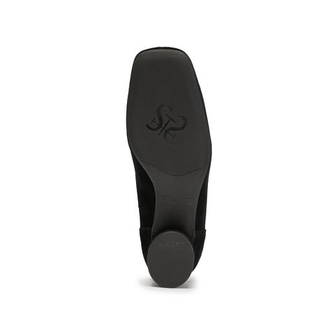 思加图2025冬季新款气质通勤时装靴短靴粗跟美拉德女靴子Y8901DD5