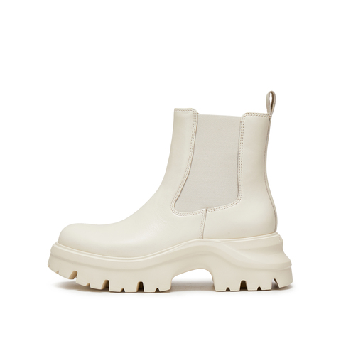 思加图2025冬季新款英伦风运动靴切尔西靴厚底增高短靴女EJA02DD5