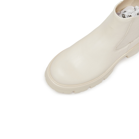 思加图2025冬季新款英伦风运动靴切尔西靴厚底增高短靴女EJA02DD5