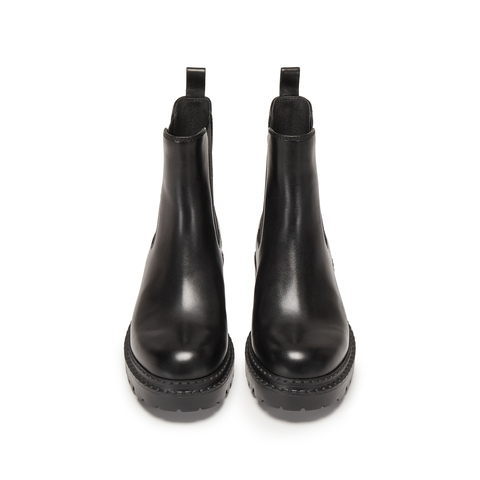 思加图2025冬季新款英伦风切尔西靴烟筒靴中靴时装靴女靴EIU05DZ5