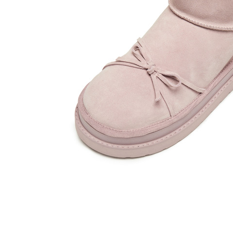 思加图2025冬季新款雪菲菲保暖雪地靴厚底增高短靴女靴子EIY07DD5