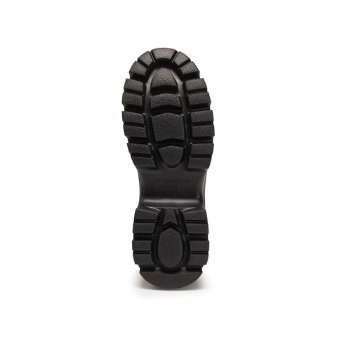 思加图2025冬季新款运动靴厚底增高中筒靴通勤黑色女靴子EJA05DZ5