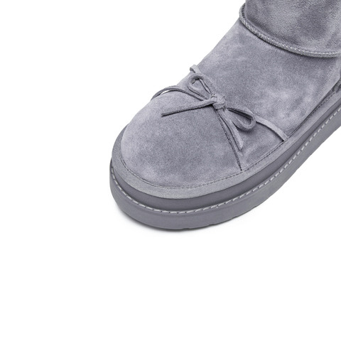 思加图2025冬季新款雪菲菲保暖雪地靴厚底增高短靴女靴子EIY07DD5