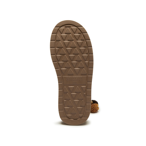 思加图2025冬季新款雪松松保暖雪地靴厚底复古短靴女靴子EIY06DD5