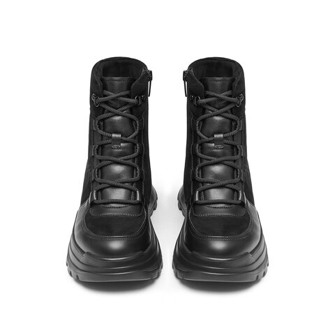 思加图2025冬季新款复古雪地靴中靴保暖厚底时装靴女靴EAH03DZ5