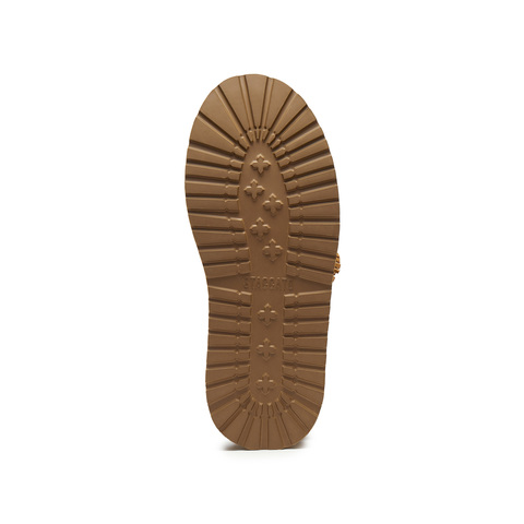 思加图2025冬季新款雪顶松松雪地靴保暖短靴厚底增高时装靴女靴D1124DD5