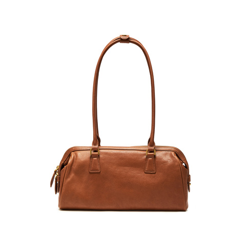 思加图2025冬季新款时尚橙皮书腋下包大容量单肩包手提包X8331DX5