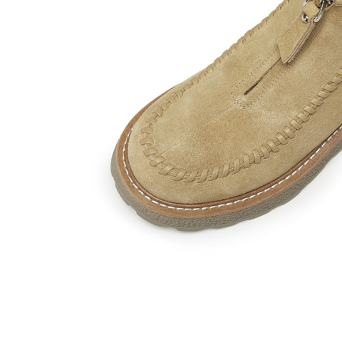 思加图2025冬季新款复古雪地靴加绒保暖短靴厚底时装靴女L7708DD5