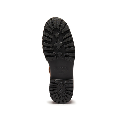 思加图2025冬季新款滚石街马丁靴厚底增高短靴时装靴女靴EIU01DD5